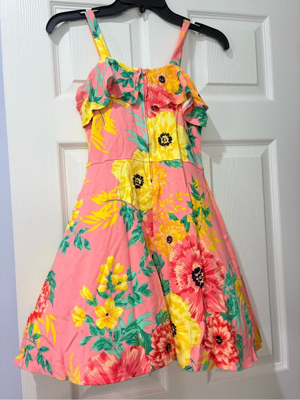Children’s place  Girls' Pink Floral Sundress L 10/12